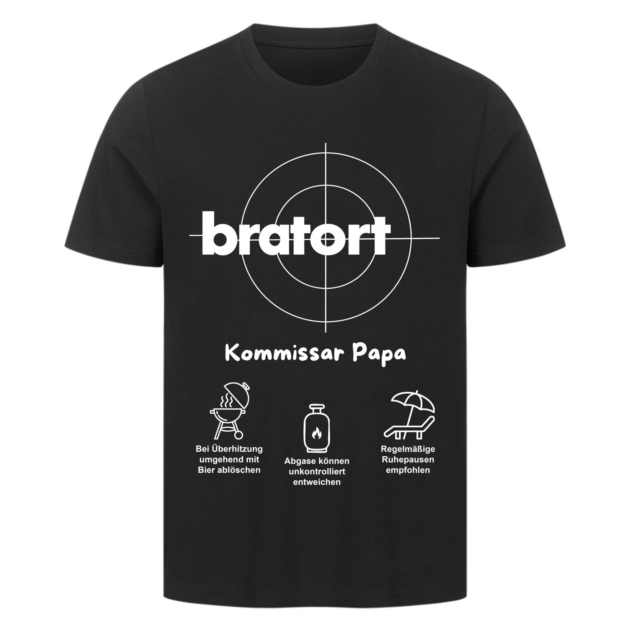 BRATORT KOMMISSAR - Presonalisierbares T-Shirt