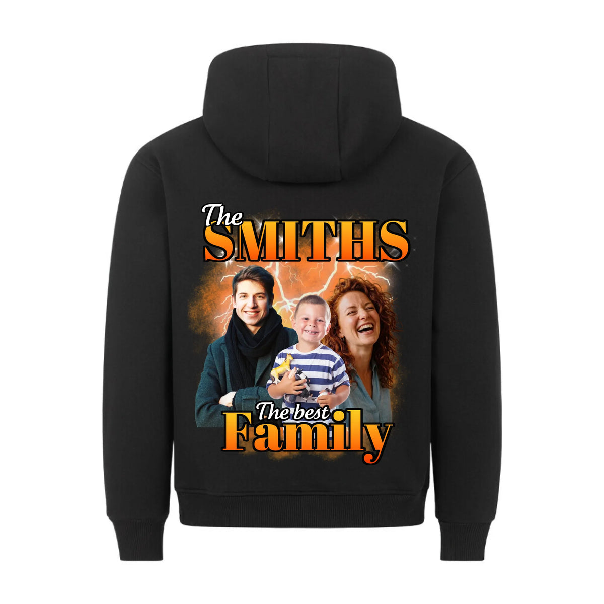 BOOTLEG FAMILY – Personalized Backprint Hoodie