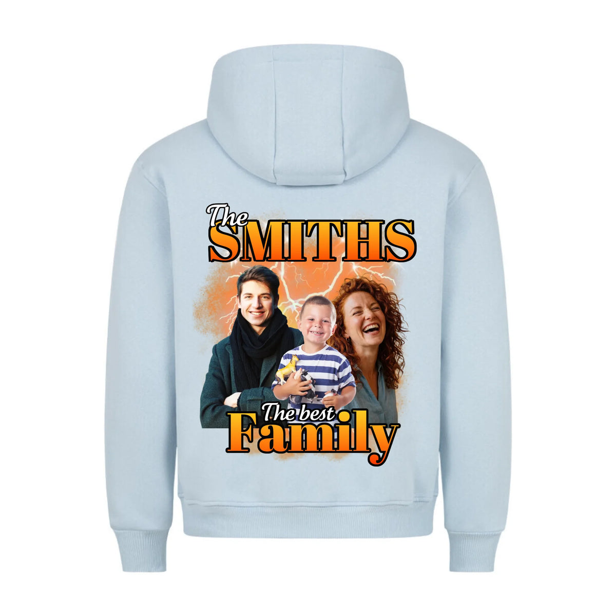 BOOTLEG FAMILY – Personalized Backprint Hoodie