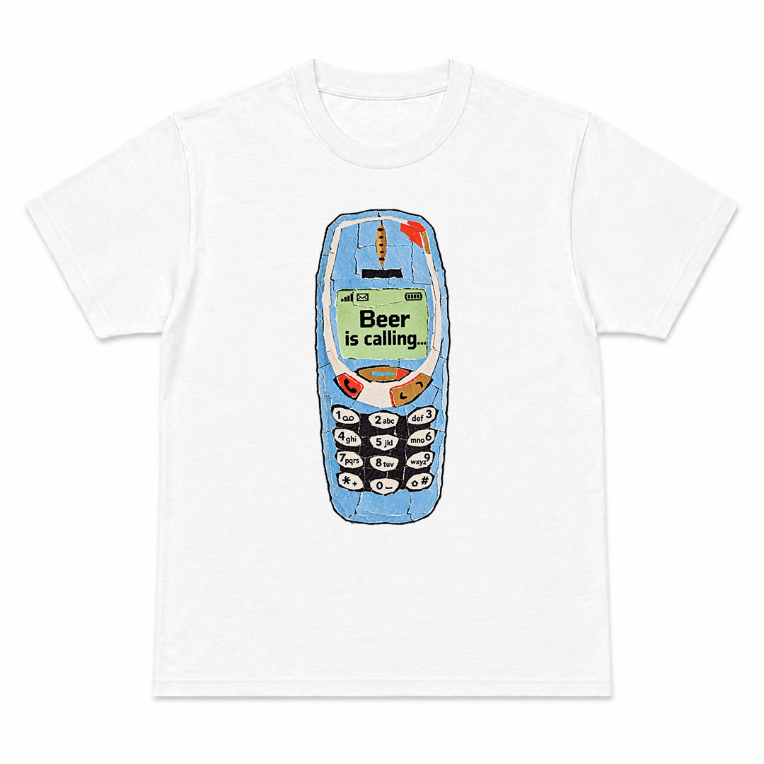 BEER IS CALLING - Premium T-Shirt Unisex