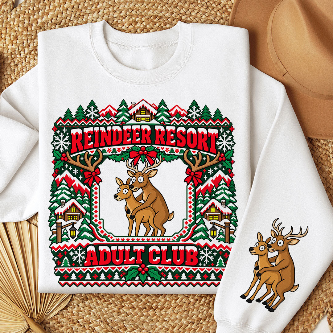 REINDEER RESORT - Premium Sweater