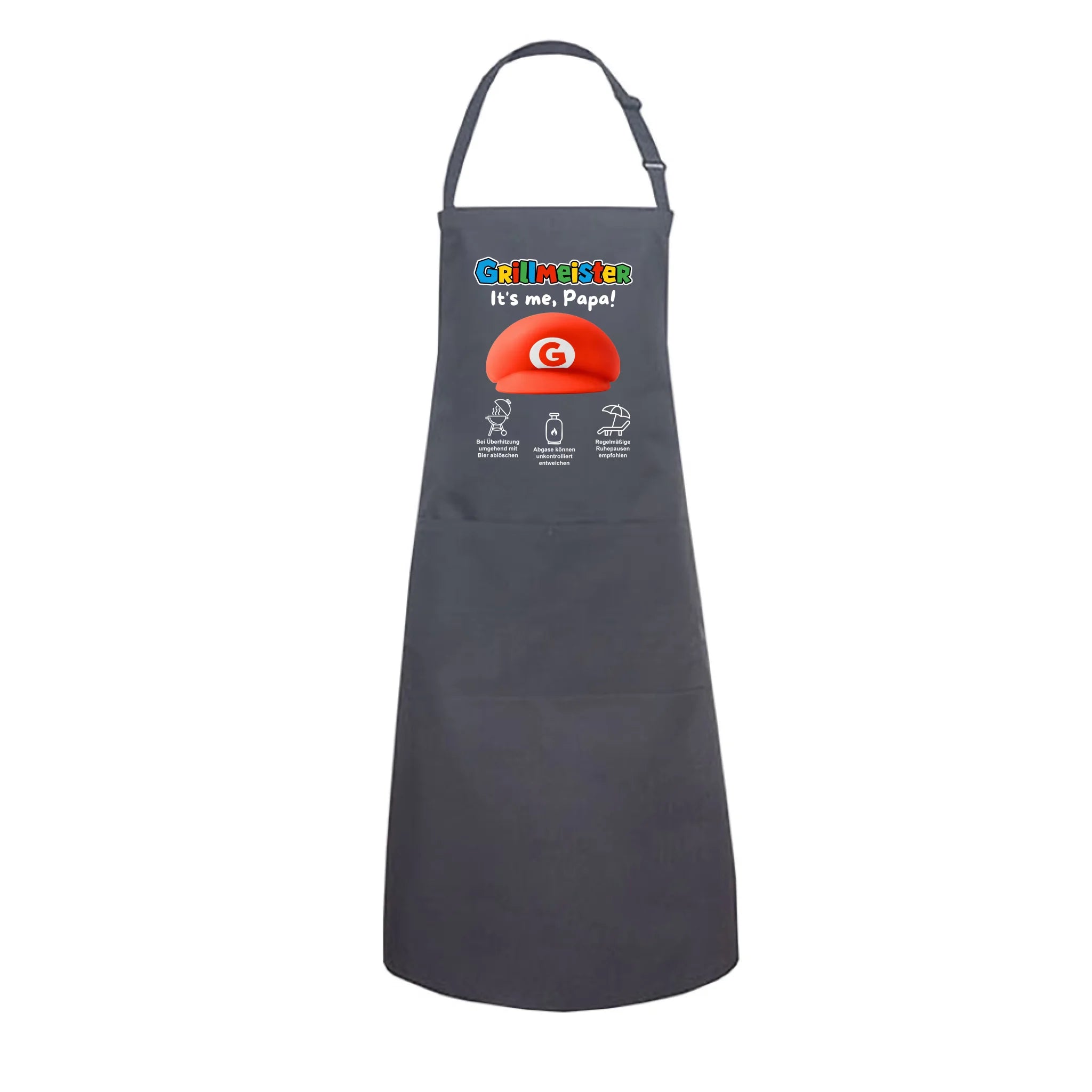 GRILLMEISTER PAPA - Personalisierbare Grillschürze