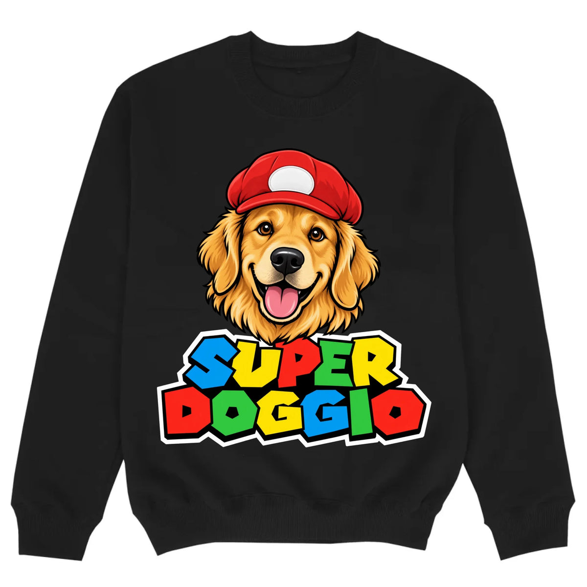 mockup sweater black