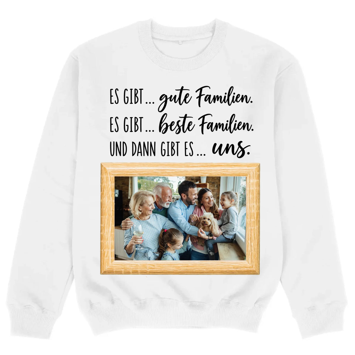mockup sweater white