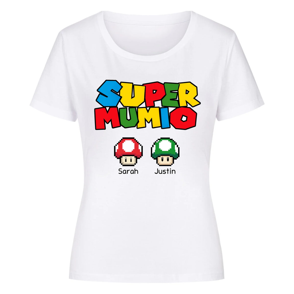 SUPER MUMIO – Personalized Women's T-Shirt