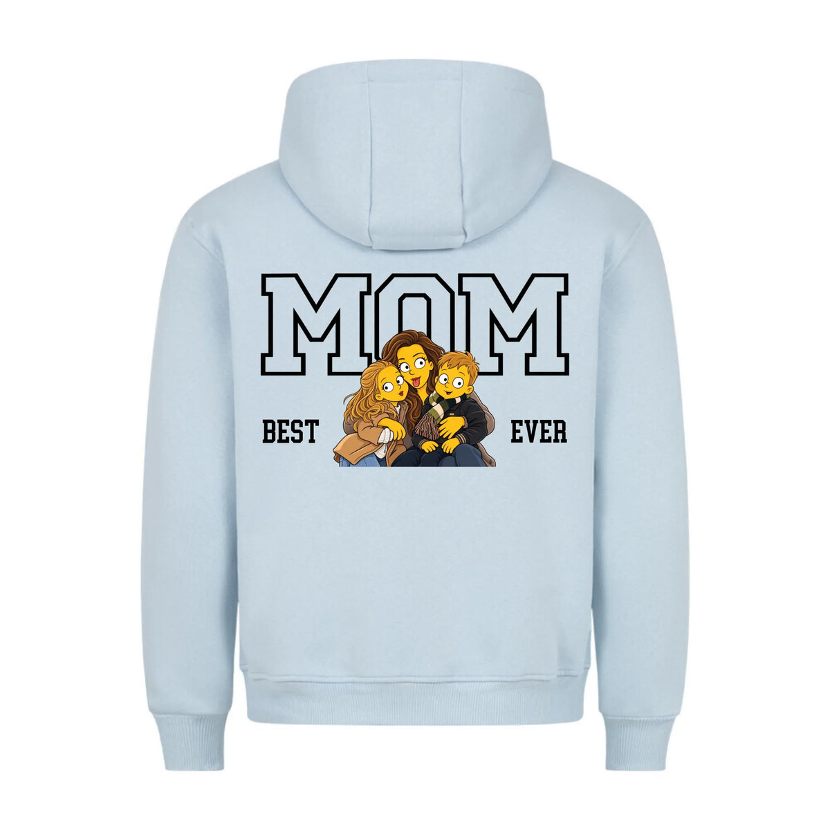 MOM COLLEGE – Personalized Backprint Hoodie