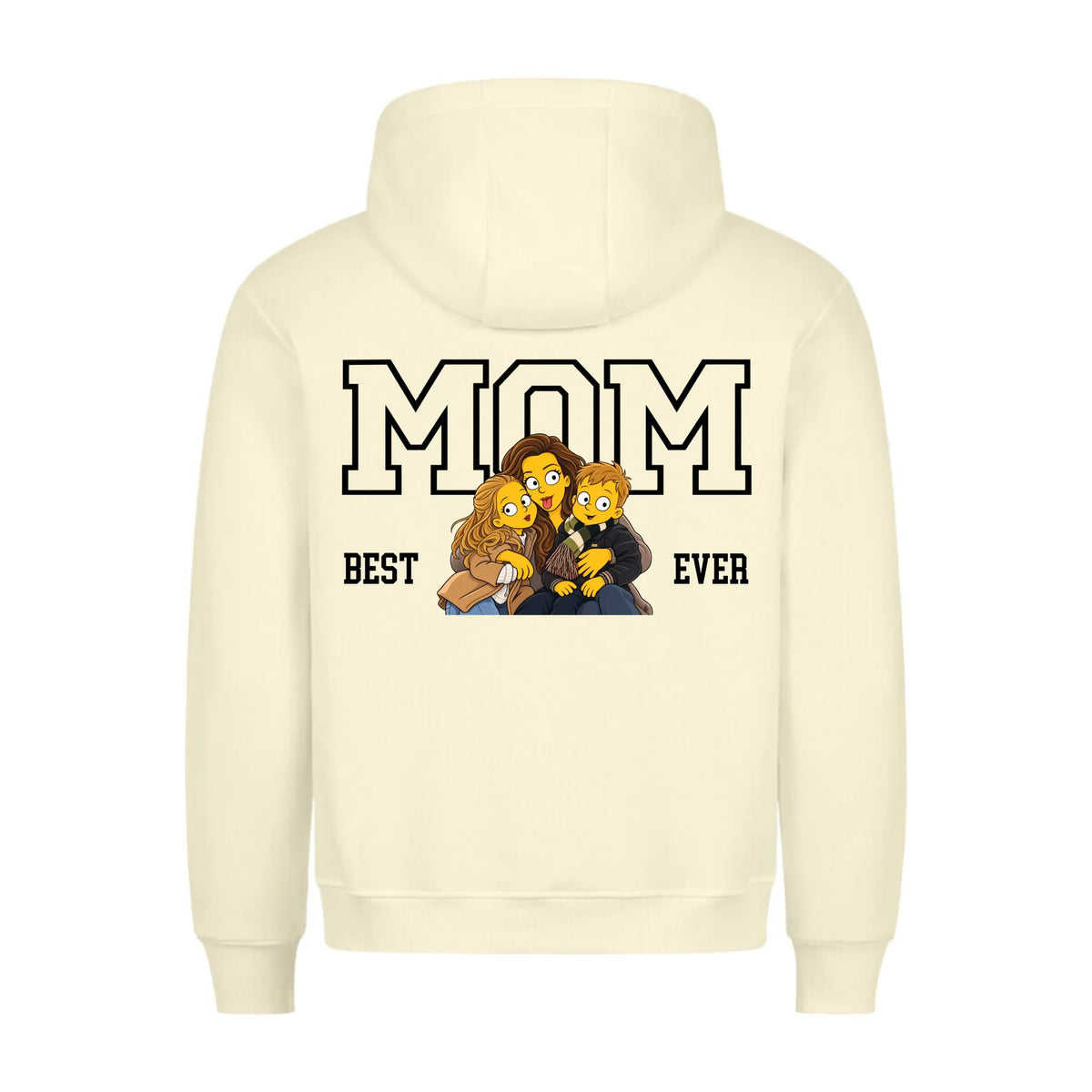 MOM COLLEGE – Personalized Backprint Hoodie