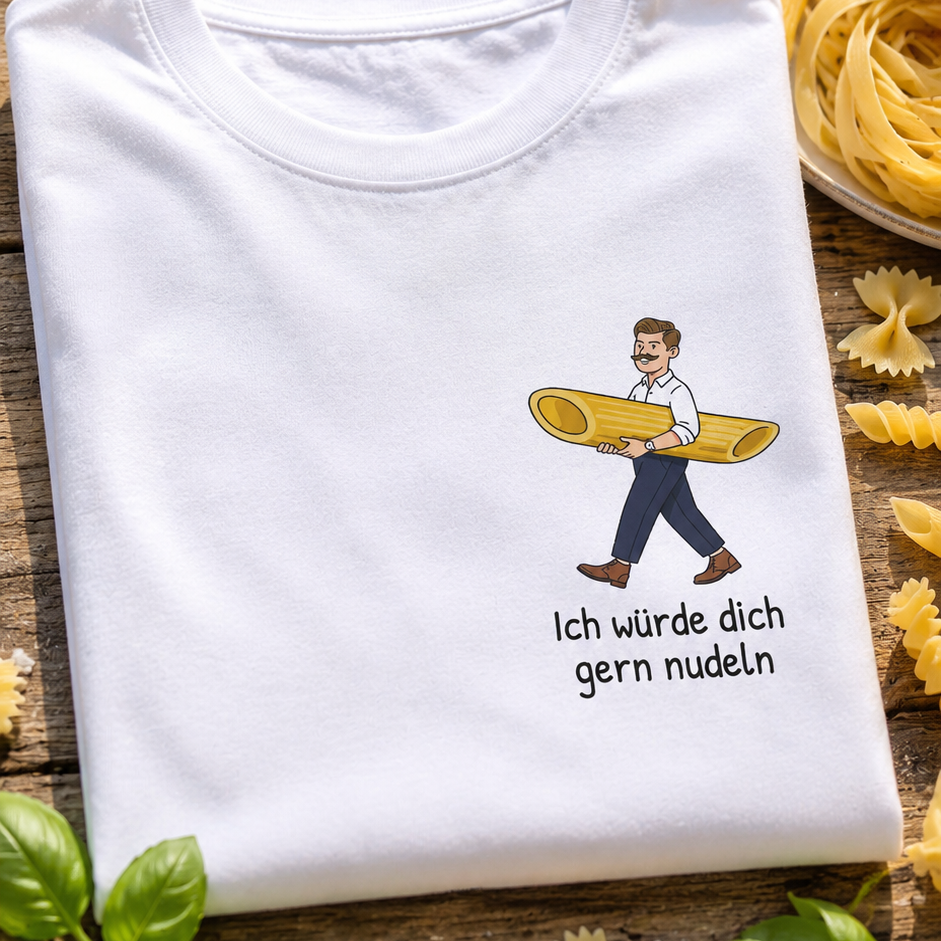 GERN NUDELN - Premium T-Shirt Unisex