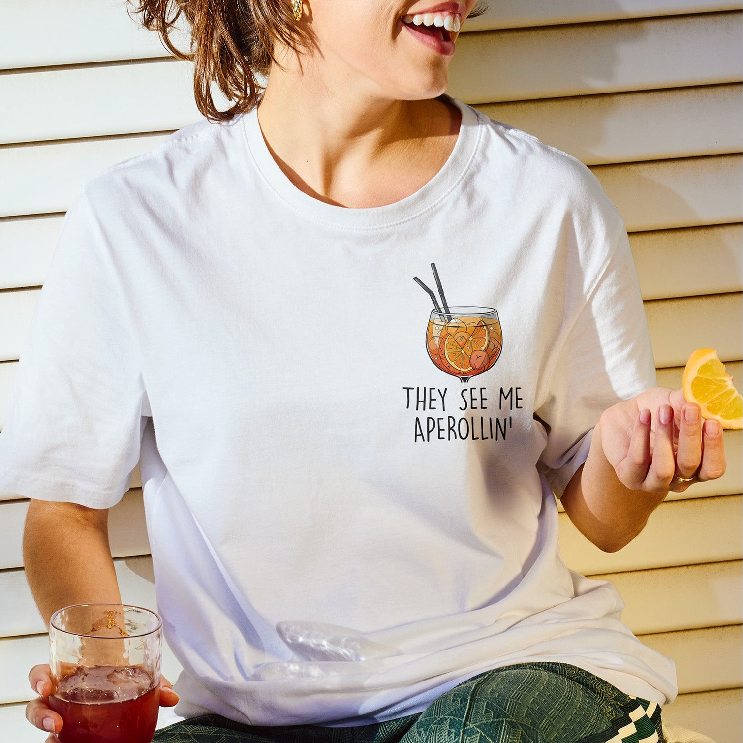 THEY SEE ME APEROLLIN' - Premium Tee Unisex
