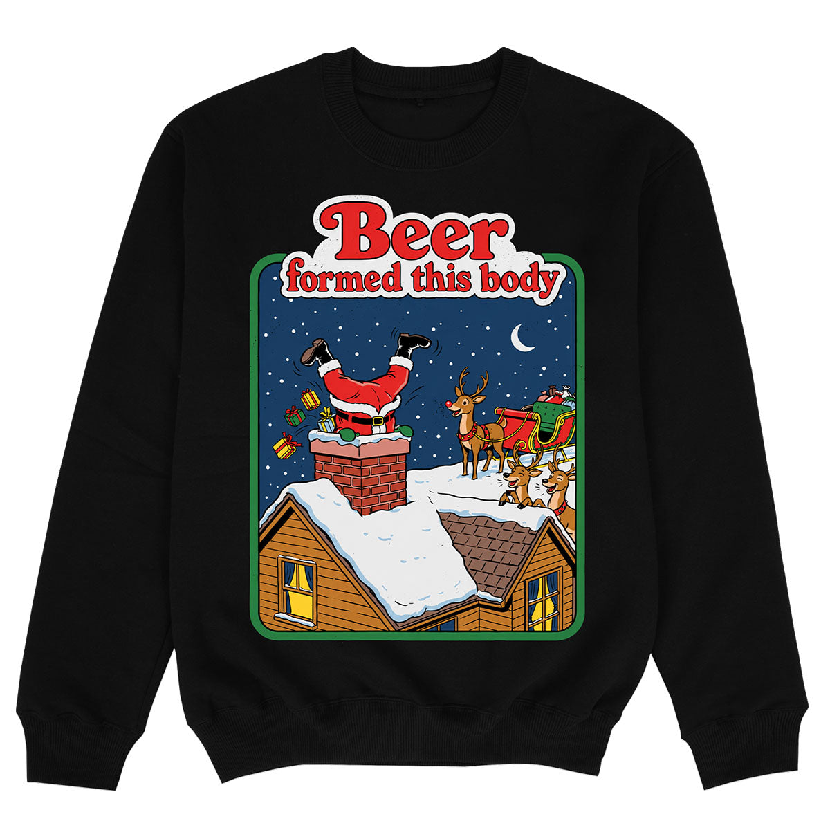 BEER FORMED THIS BODY - Premium Sweater