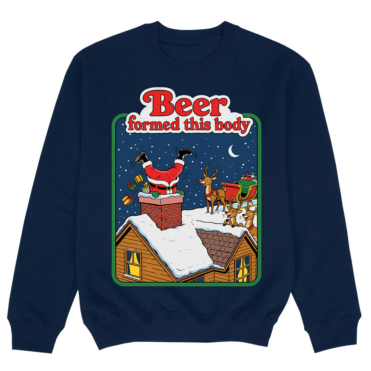BEER FORMED THIS BODY - Premium Sweater