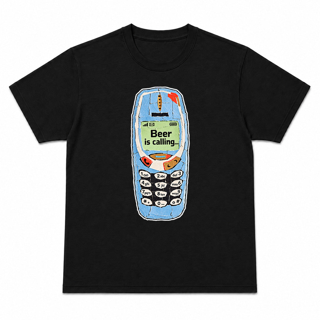 BEER IS CALLING - Premium T-Shirt Unisex