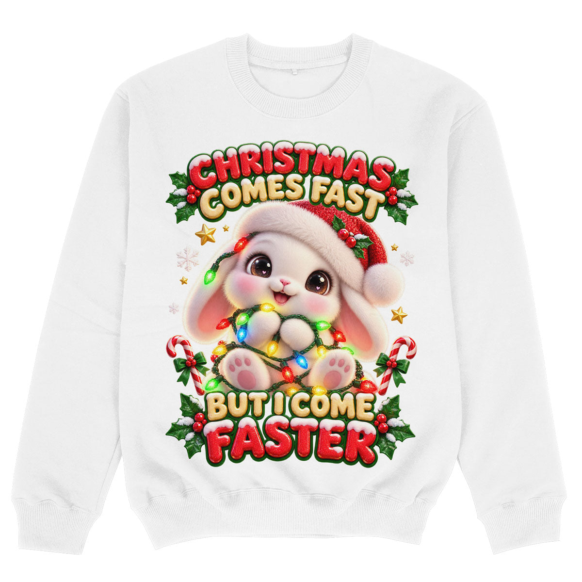 I COME FASTER - Premium Sweater