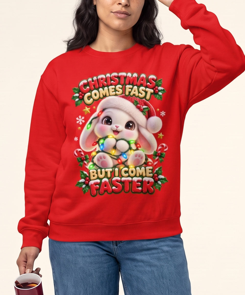 I COME FASTER - Premium Sweater