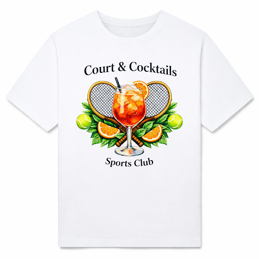 COURT & COCKTAILS - Premium T-Shirt Unisex