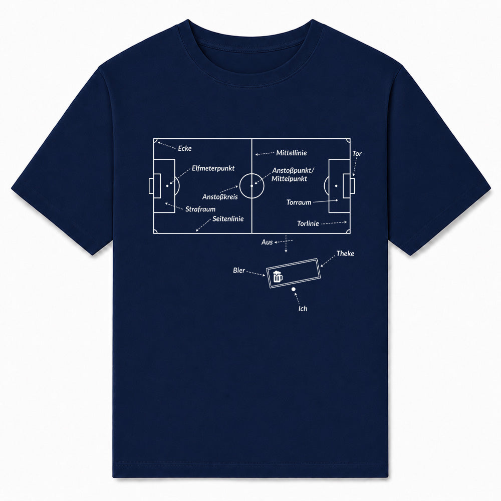SPIELFELD ERKLÄRUNG - Premium T-Shirt Unisex