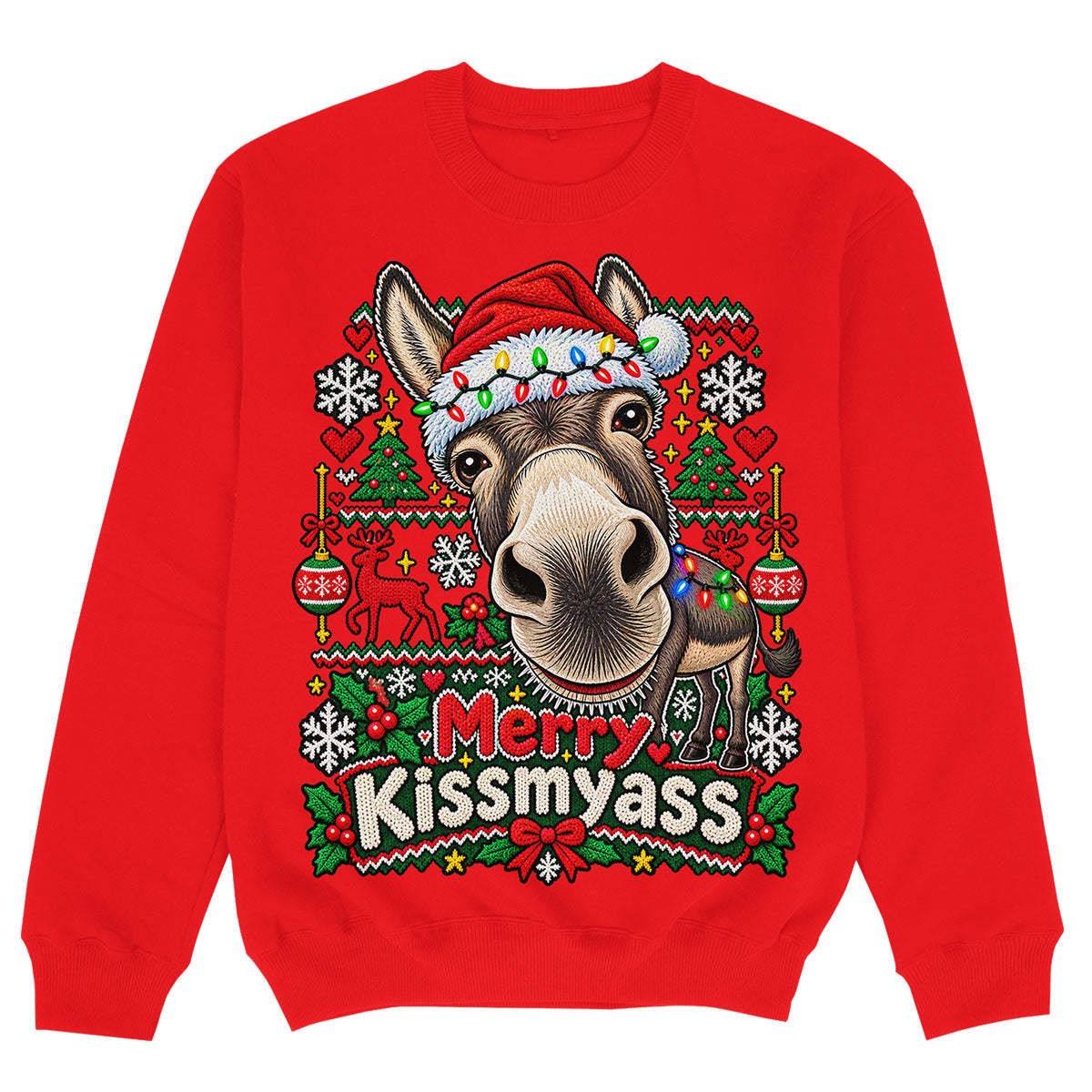 MERRY KISSMYASS - Premium Sweater