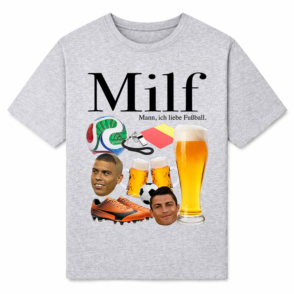 MILF FUßBALL - Premium T-Shirt Unisex