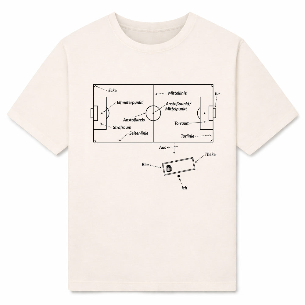 SPIELFELD ERKLÄRUNG - Premium T-Shirt Unisex