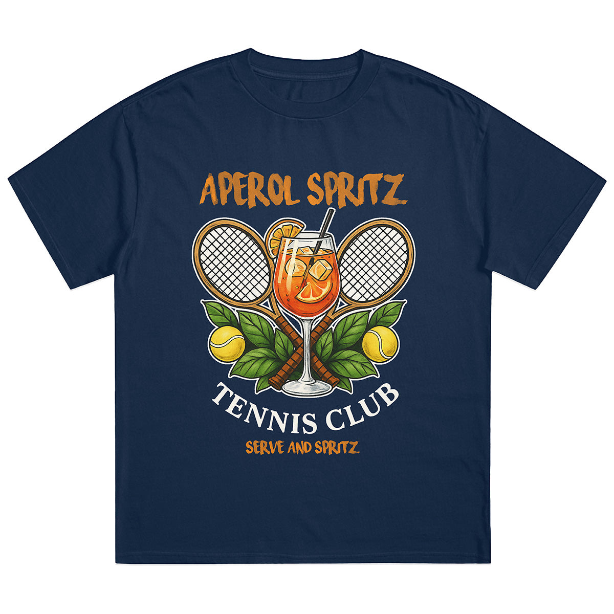 APEROL SPRITZ TENNIS CLUB - Premium Shirt Unisex