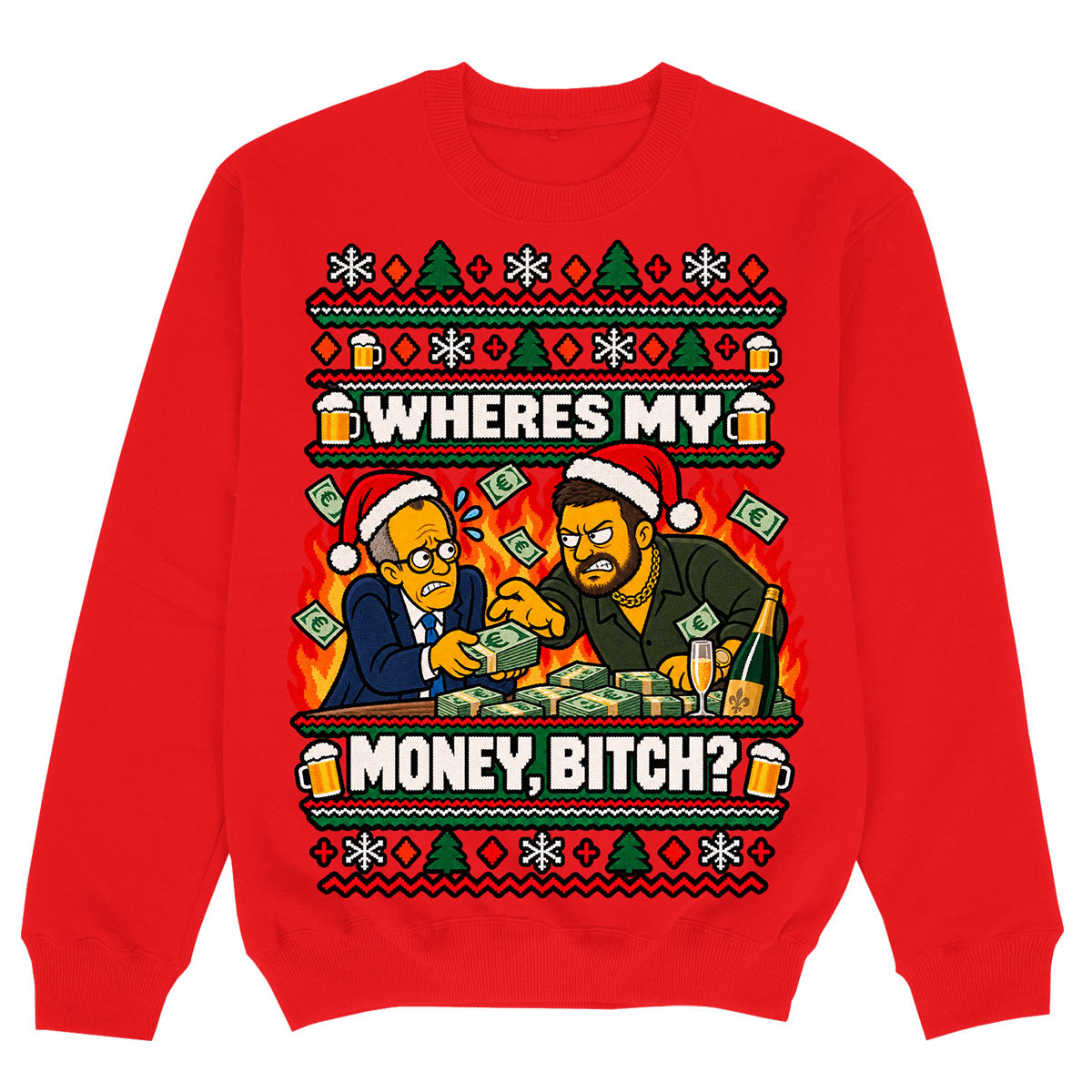 WHERE'S MY MONEY - Premium Sweater